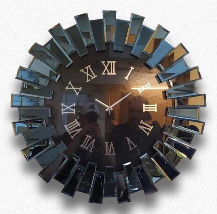 LÜKS AYNALI DUVAR SAATİ